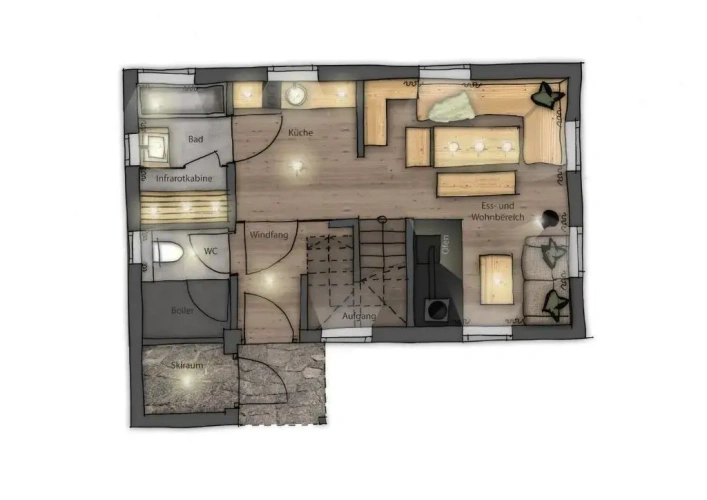 2 Bedrooms Chalet