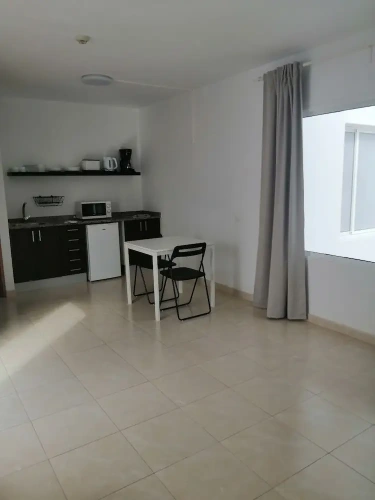 Studio with balcony
