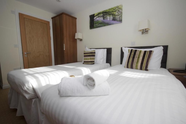 Standard Twin room with view