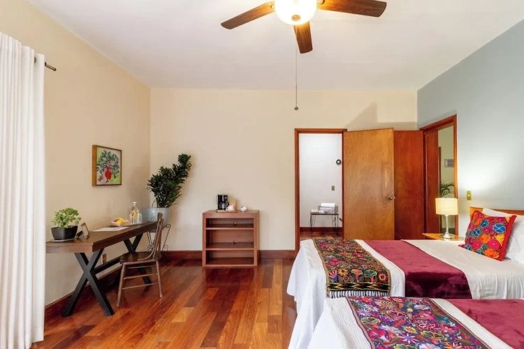 Deluxe room with balcony and with garden view