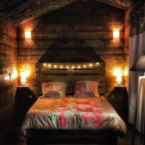 Chambre avec spa privée