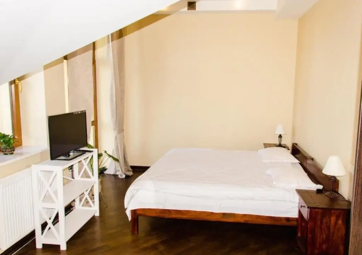 Superior Double room with balcony and with garden view