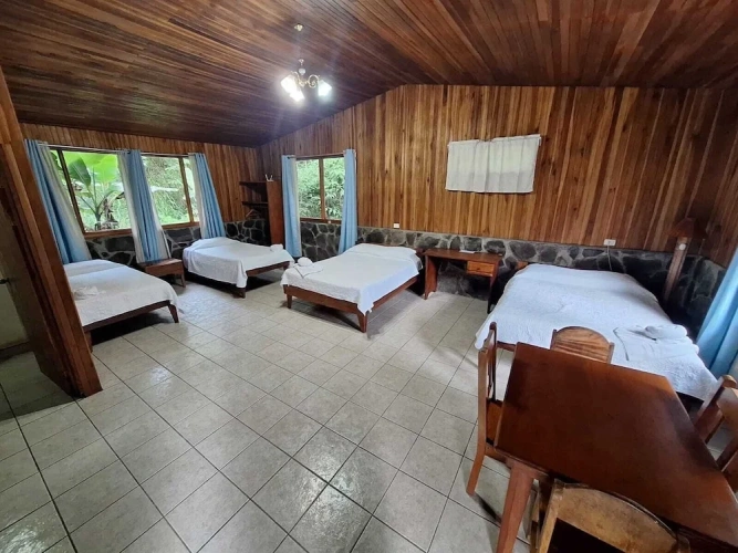 Standard Family room with mountain view