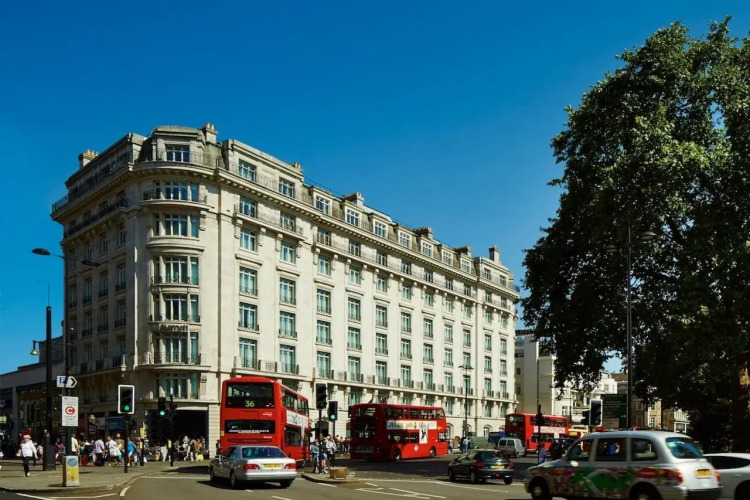 London Marriott Hotel Park LaneOver view