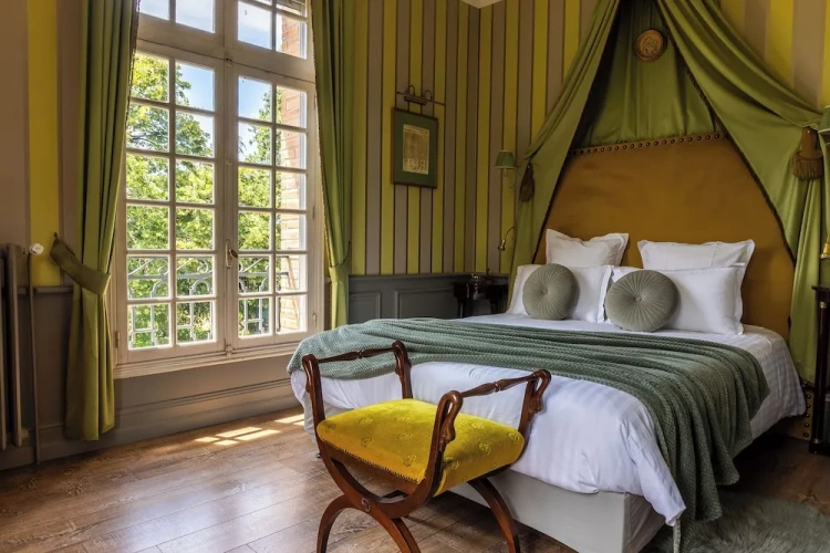 Deluxe Double room with balcony and with pool view