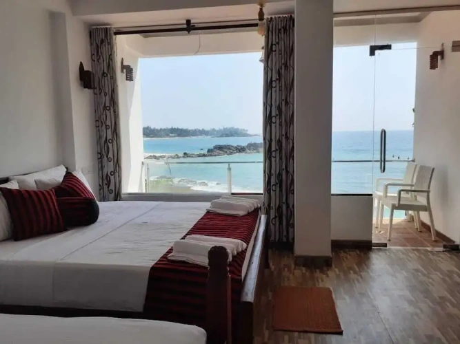 1 Bedroom Superior Triple room beachfront