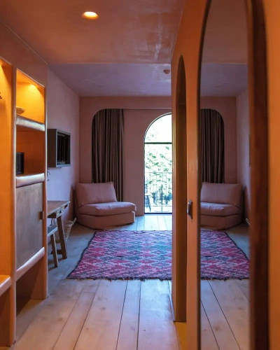 Standard Twin room with balcony and with view