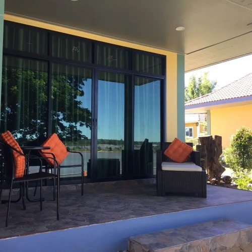 Deluxe Double room with balcony and with river view