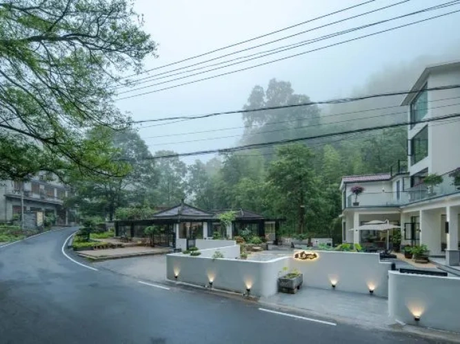 Outside