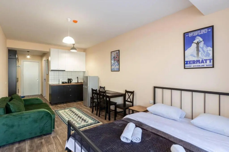 Studio Apartment in Twins Gudauri project