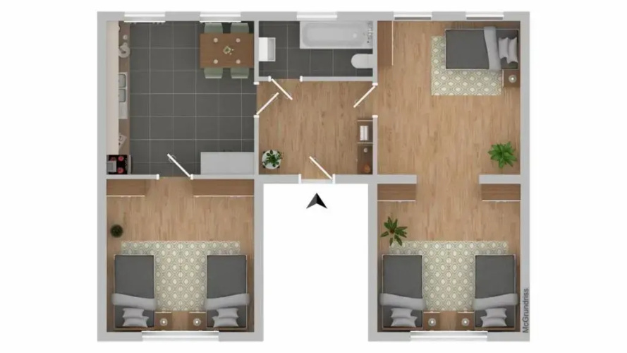 2 room apartment in Velbert