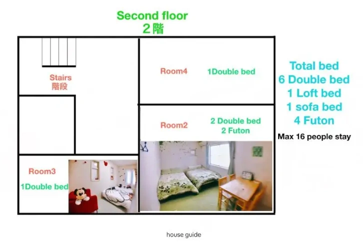Guest rooms