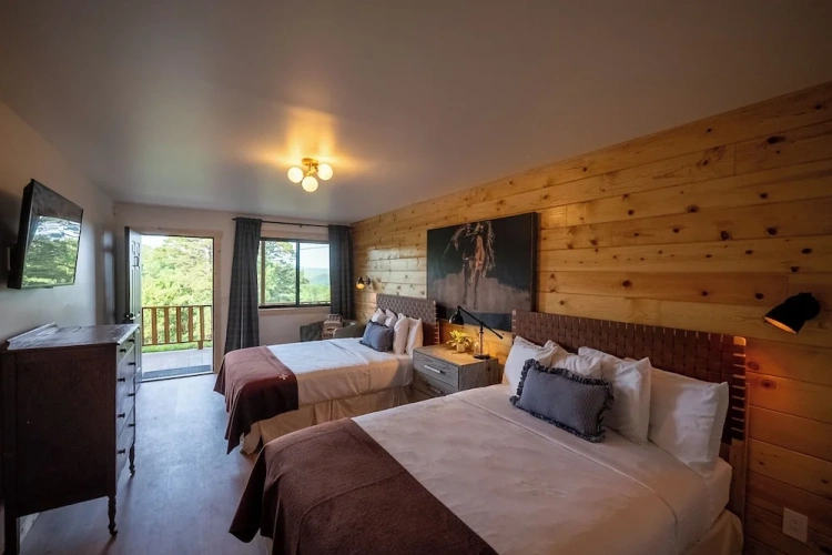 Standard Double room with balcony and with mountain view