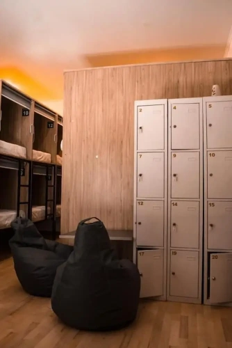 Bed in Dorm Duplex