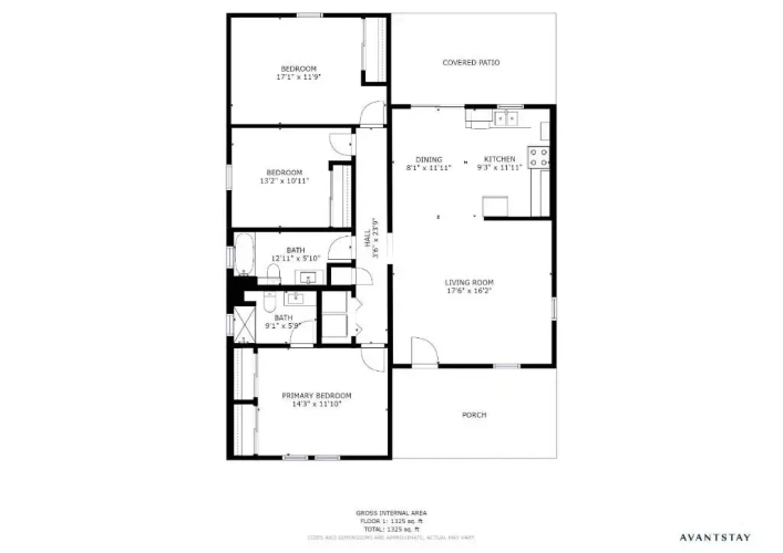 3 Bedrooms Cottage
