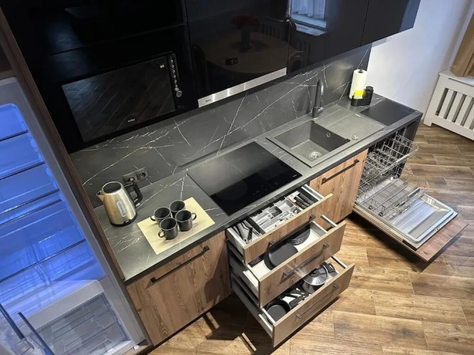 1 Bedroom Comfort Apartment with balcony and with river view