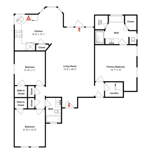 3 Bedrooms Cottage