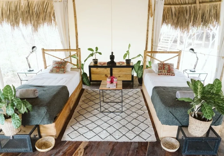 1 Bedroom Standard Double room with garden view