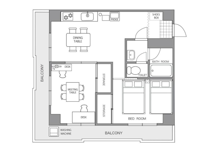 1 Bedroom Apartment