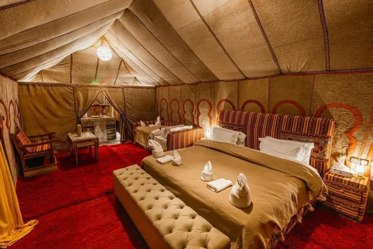 Sahara dunes Luxury Camp