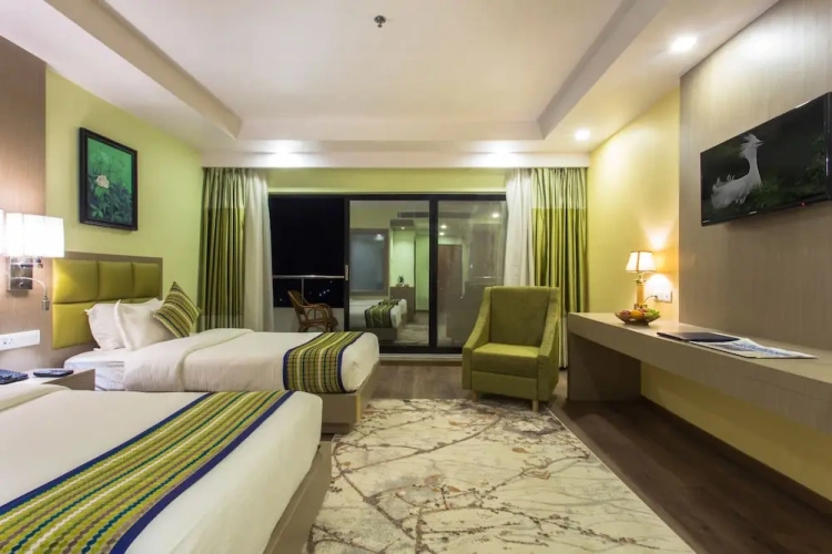 1 Bedroom Deluxe Double room with view