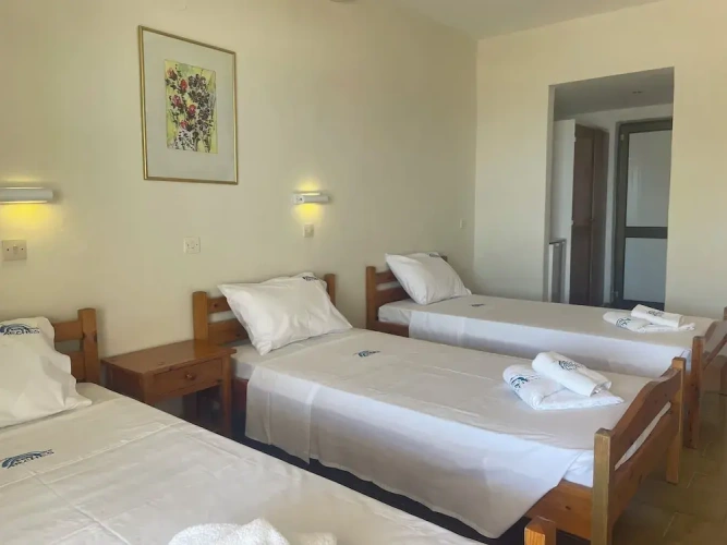 Standard Triple room with balcony and with sea view