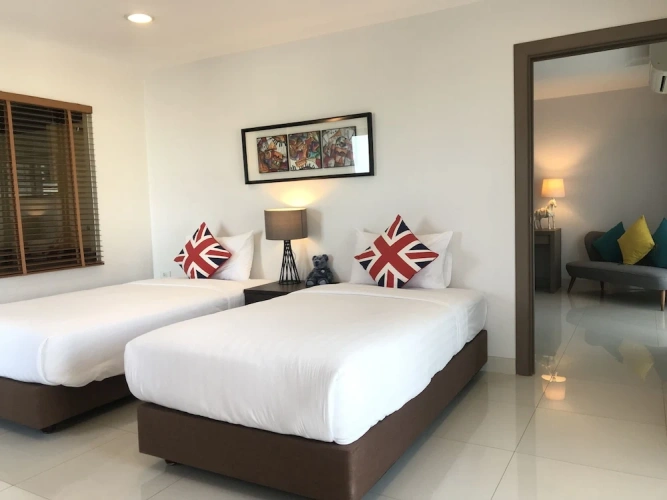 Deluxe Family room with sea view