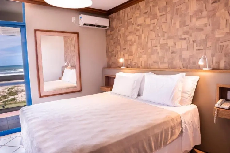 Deluxe Double room with balcony and with sea view