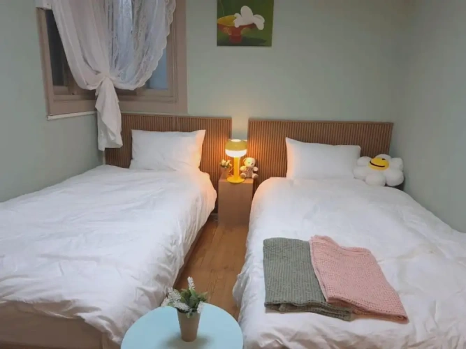 1 Bedroom Business Twin room with city view