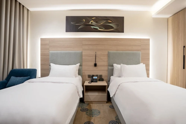 Deluxe Twin room with city view
