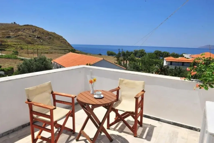 Superior Double room with balcony and with sea view