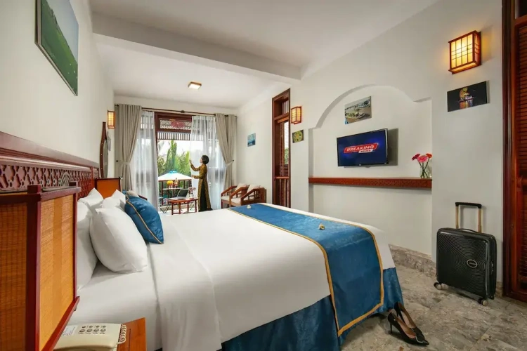 Double Villa with balcony and with river view