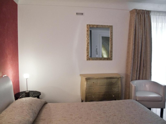 Standard Quadruple room with balcony and with view