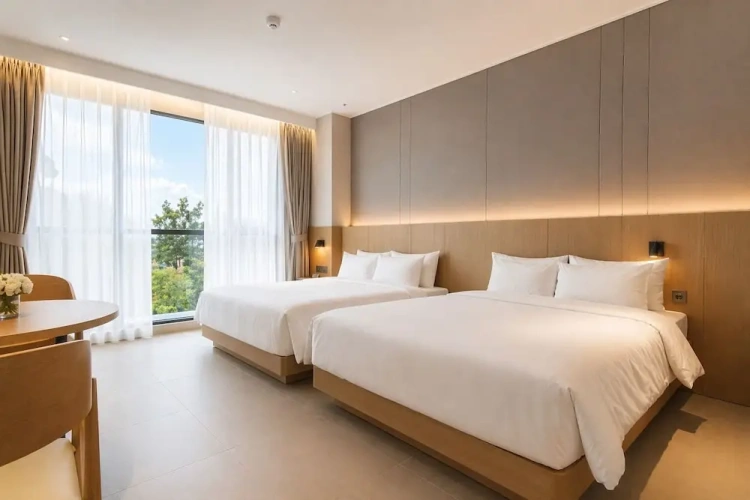 Grand Twin room with ocean view