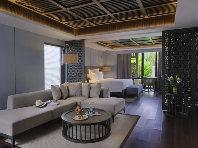 Double Suite with balcony and with garden view