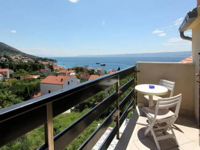 Studio with balcony and with sea view