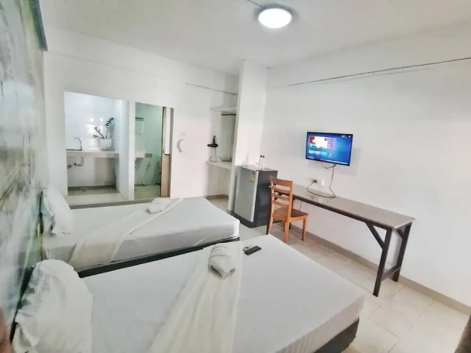 Standard Twin Basement room with view