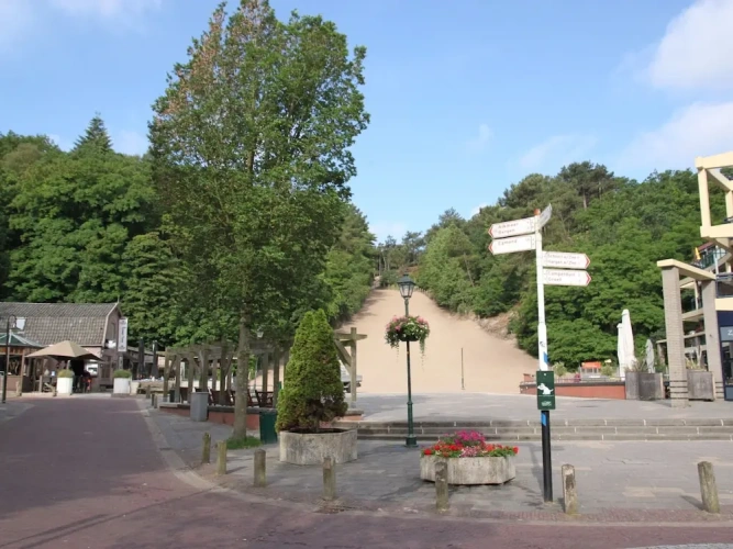 Outside