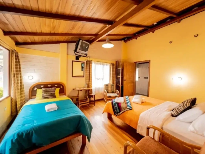 Standard Double room with balcony and with view