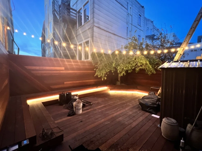 Bed in Dorm with city view