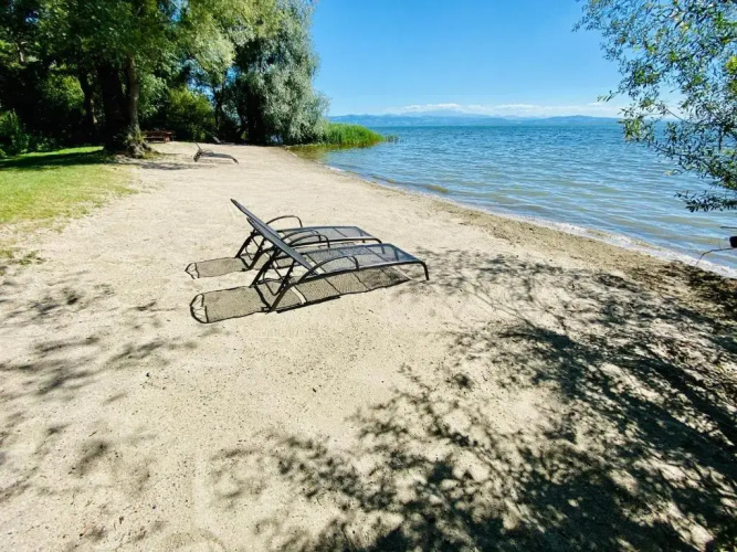 Ferien-Apartment Riedperle mit Privatstrand