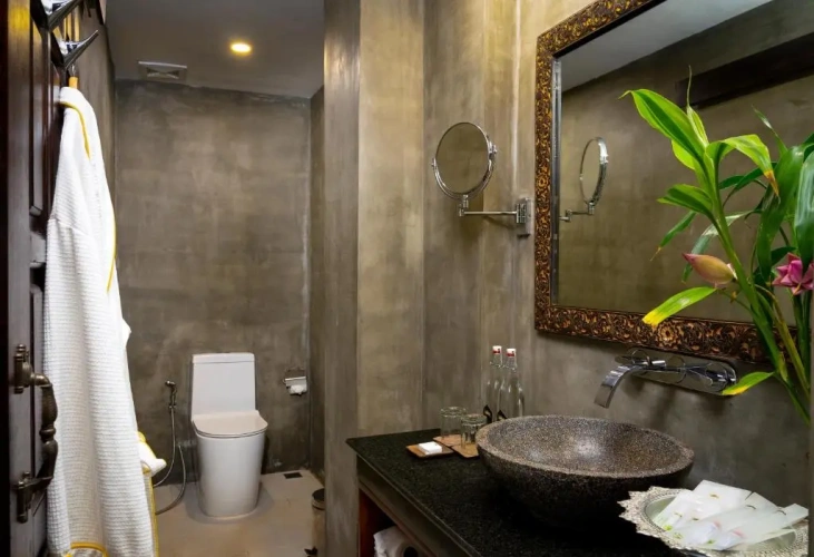 Deluxe room with balcony and with pool view