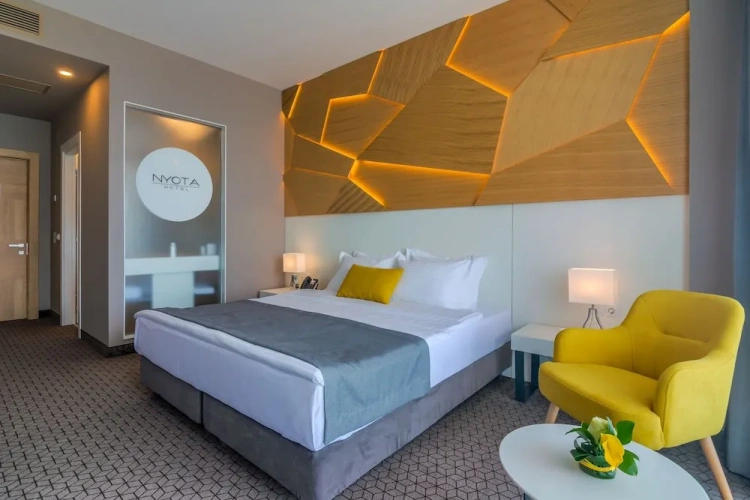 Superior Twin room with balcony and with lake view