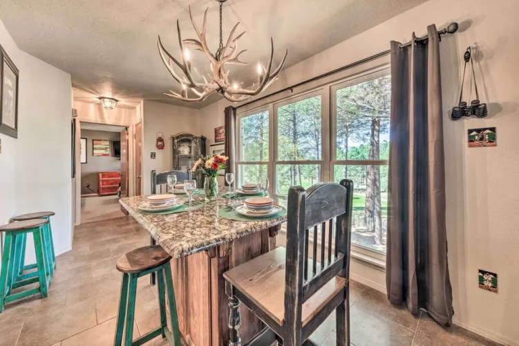 Ruidoso Getaway w/ Deck, Golf Course Views!