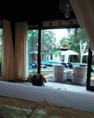 Villa with balcony