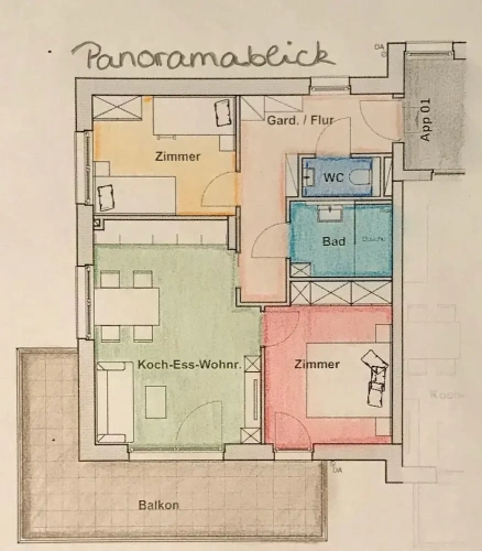 1 Bedroom Apartment