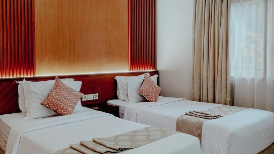 Deluxe Twin room with balcony