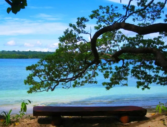 Tent beachfront