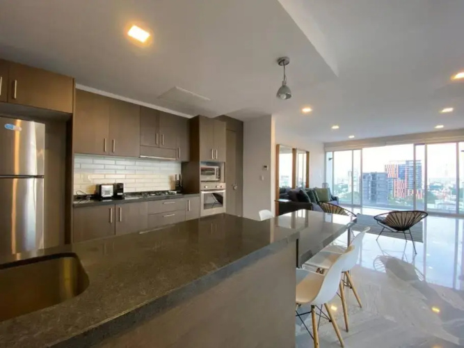 PH 2BR/2BA Private Terrace Chapultepec @serra