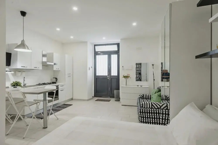 Black and White Apartment
